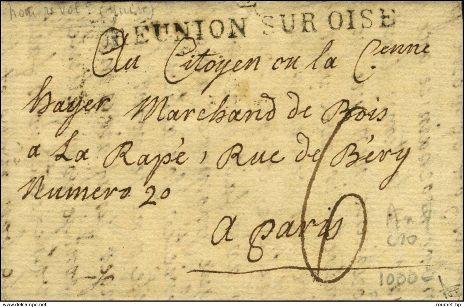 DE / REUNION / OISE (NR De Guise). An 4. - TB. - 1801-1848: Precursors XIX