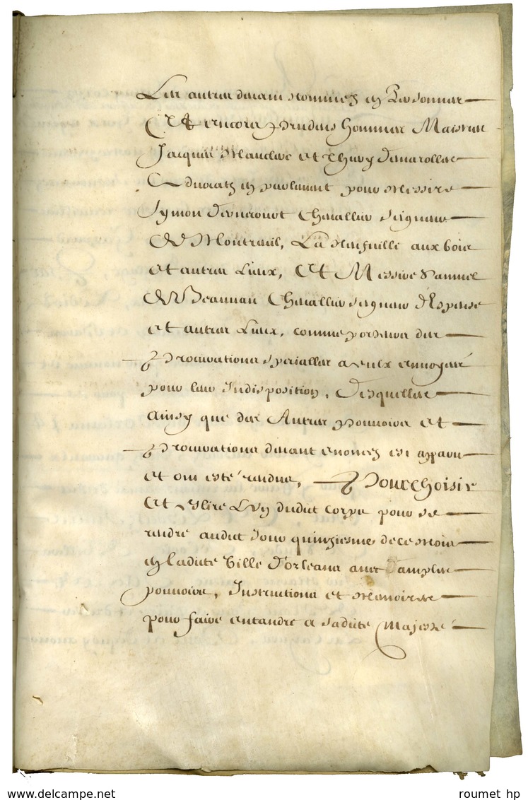 ÉTATS GÉNÉRAUX De 1649. - Andere & Zonder Classificatie