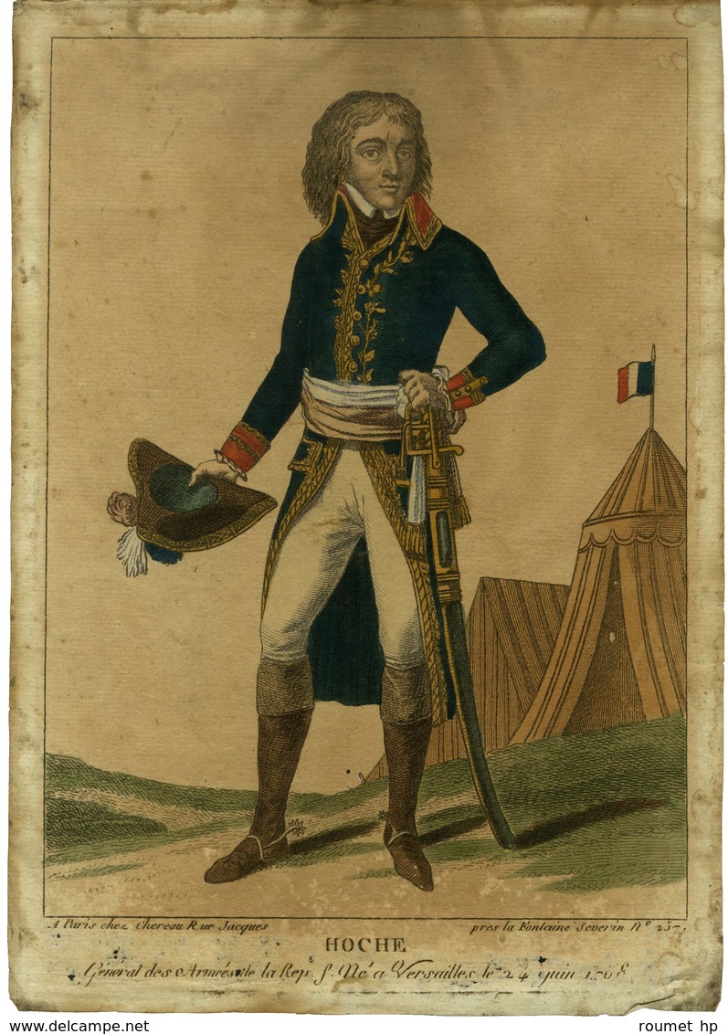 HOCHE Lazare (1768-1797), Général En Chef De L'Armée De L'Ouest Et De L'Armée D'Allemagne. - Other & Unclassified