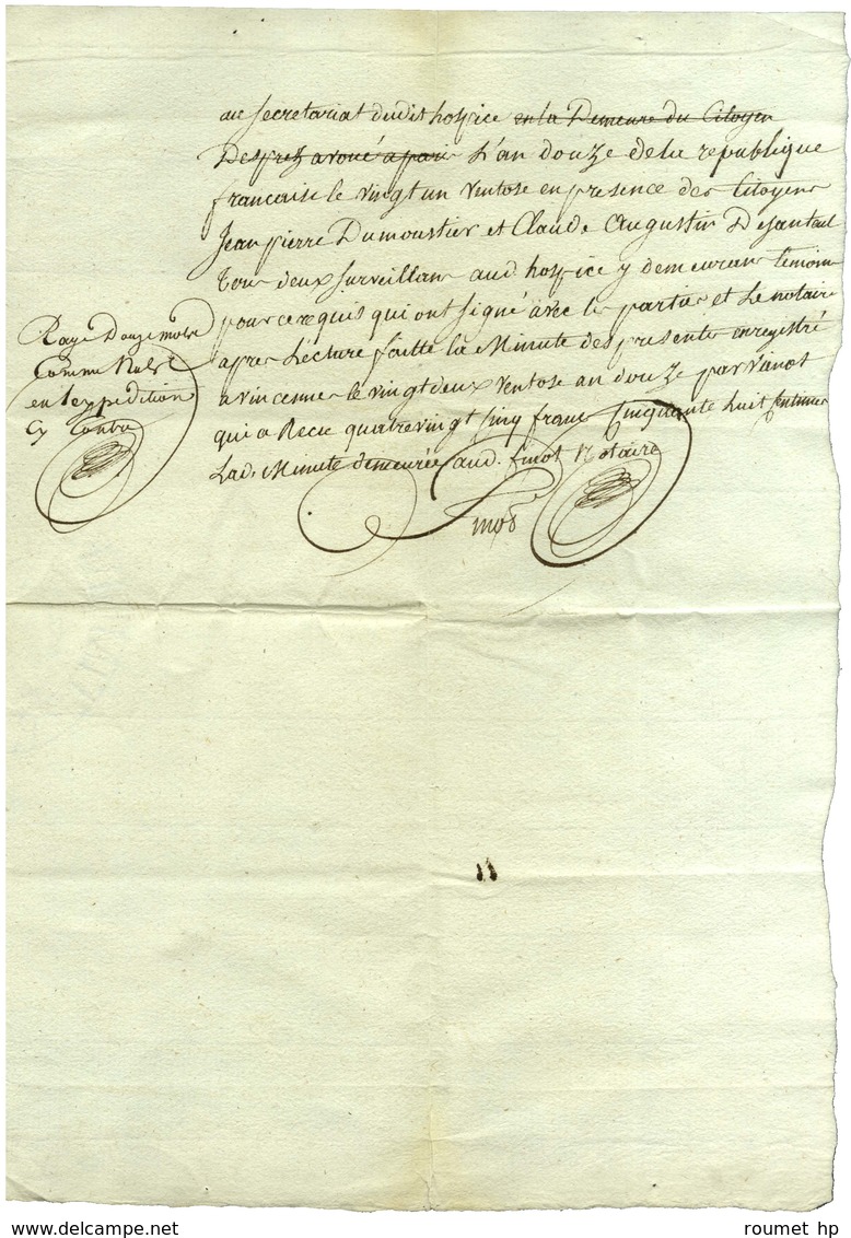 SADE Donatien-Alphonse-François, Marquis De (1740-1814), écrivain. - Other & Unclassified