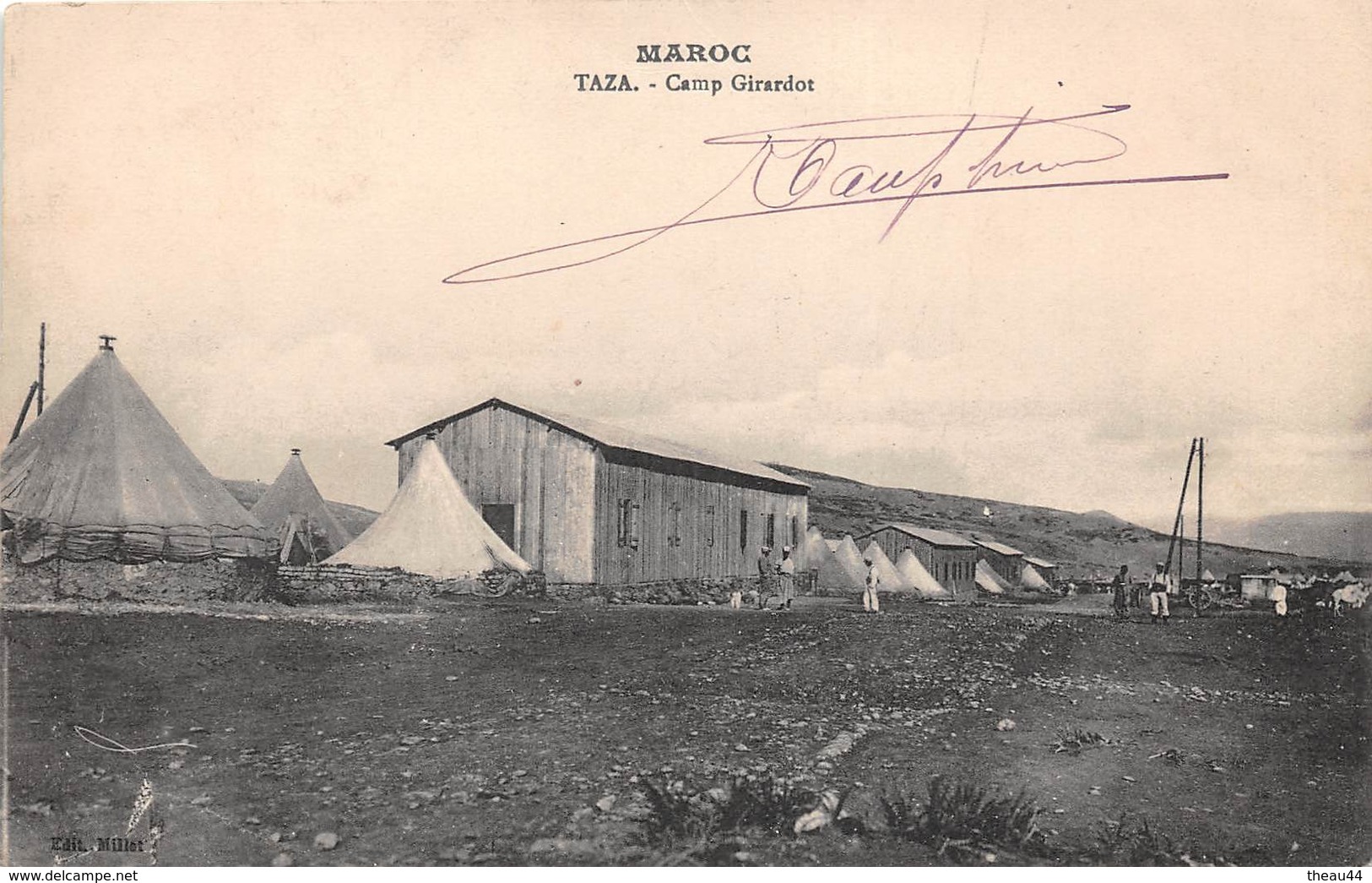 ¤¤  -   MAROC   -  TAZA    -  Camp Girardot    -   Militaires    -  ¤¤ - Other & Unclassified