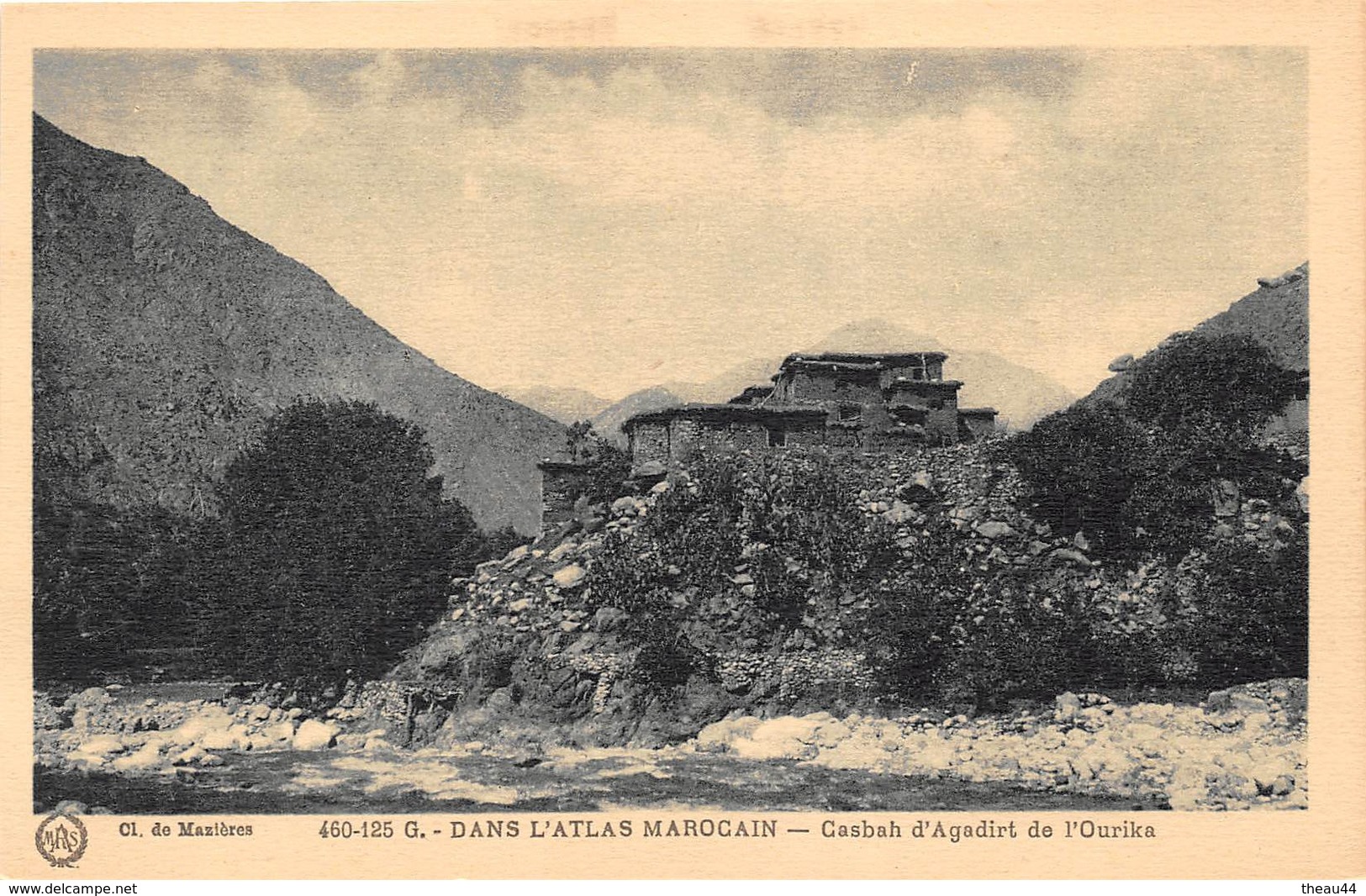 ¤¤  -   MAROC   -  Dans L'Atlas Marocain  -  Casbah D'Agadirt De L'Ourika   -  ¤¤ - Other & Unclassified