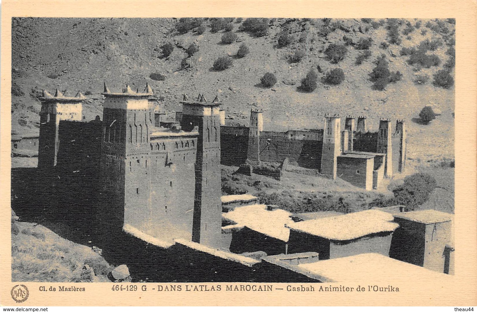 ¤¤  -   MAROC   -  Dans L'Atlas Marocain  -  Casbah Animiter De L'Ourika   -  ¤¤ - Other & Unclassified