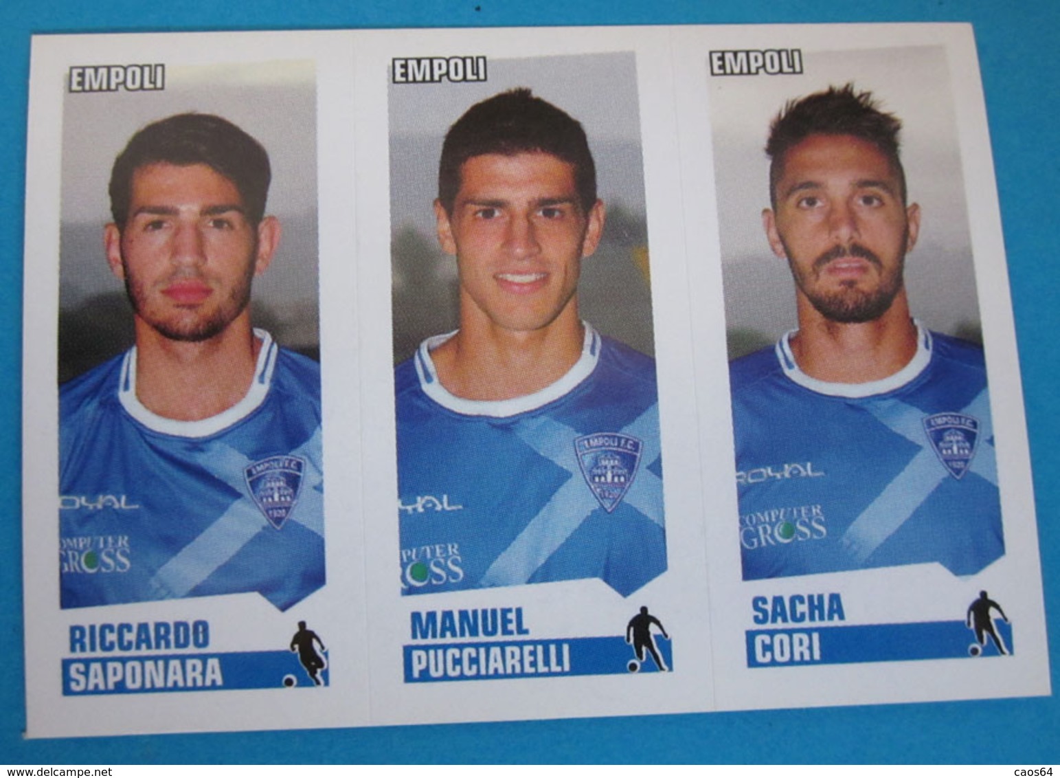 CALCIATORI PANINI 2012 - 2013  N. 560 SAPONARA PUCCIARELLI CORI EMPOLI - Edizione Italiana