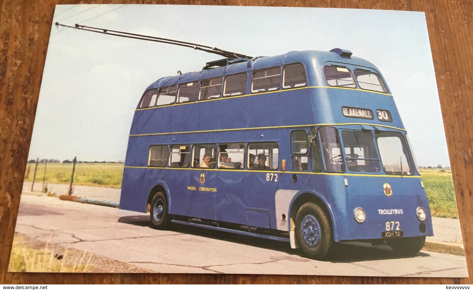 Walsall 872 ~ A Sunbeam F4a, Reg. No. XDH 72, Built In 1956 With A Willowbrook H70RD Body. - Buses & Coaches