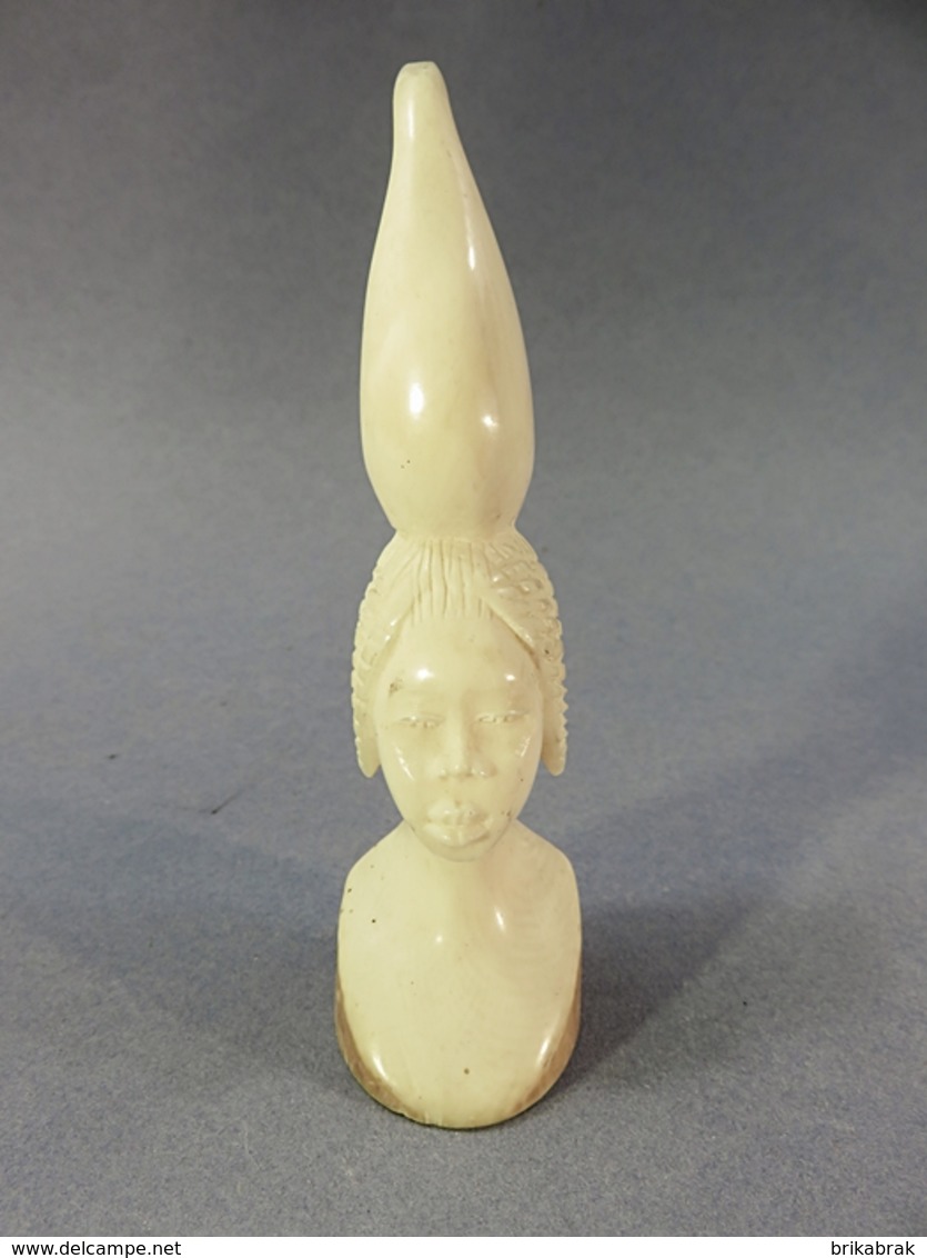 STATUETTE FEMME AFRICAINE + Afrique Sculpture Statue