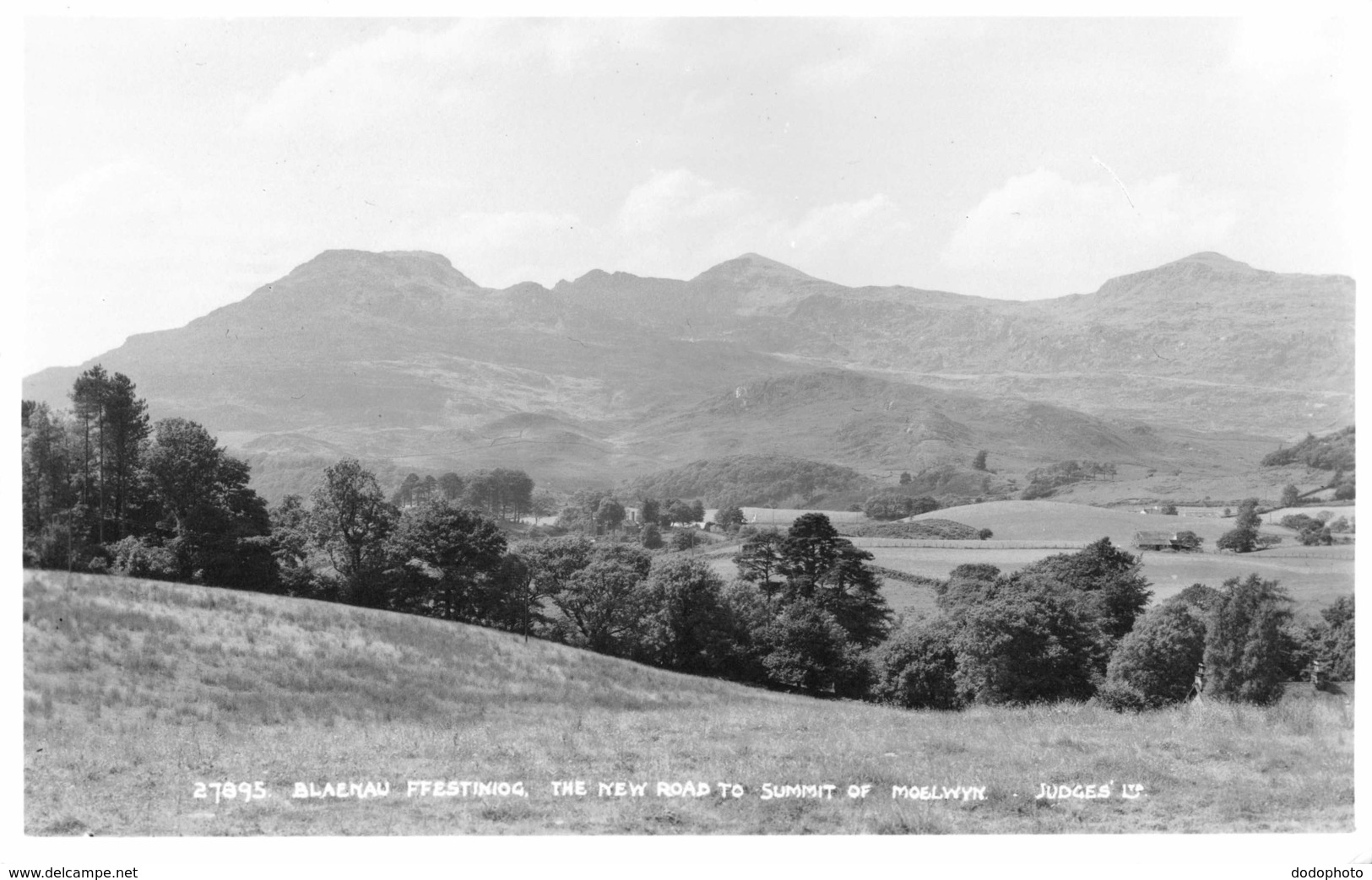 R088921 27895. Blaenau Ffestiniog. The New Road To Summit Of Moelwyn. Judges - Monde