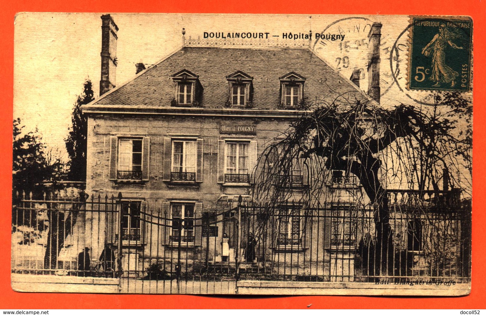 CPA 52 Doulaincourt " Hopital Pougny " - Doulaincourt