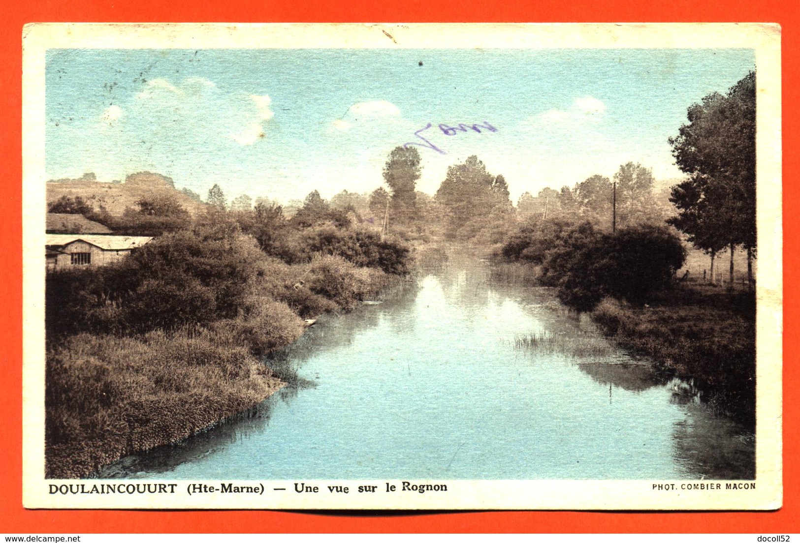 CPA 52 Doulaincourt  " Une Vue Sur Le Rognon " - Doulaincourt