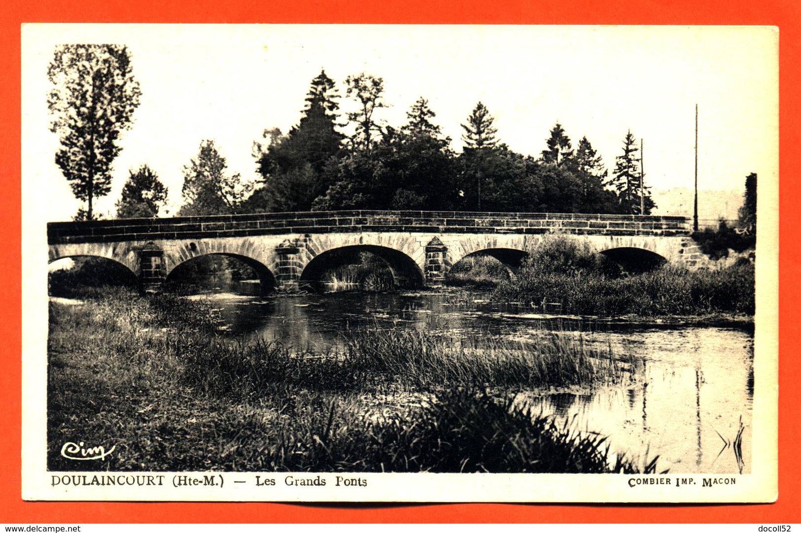 CPA 52 Doulaincourt " Les Grands Ponts " - Doulaincourt