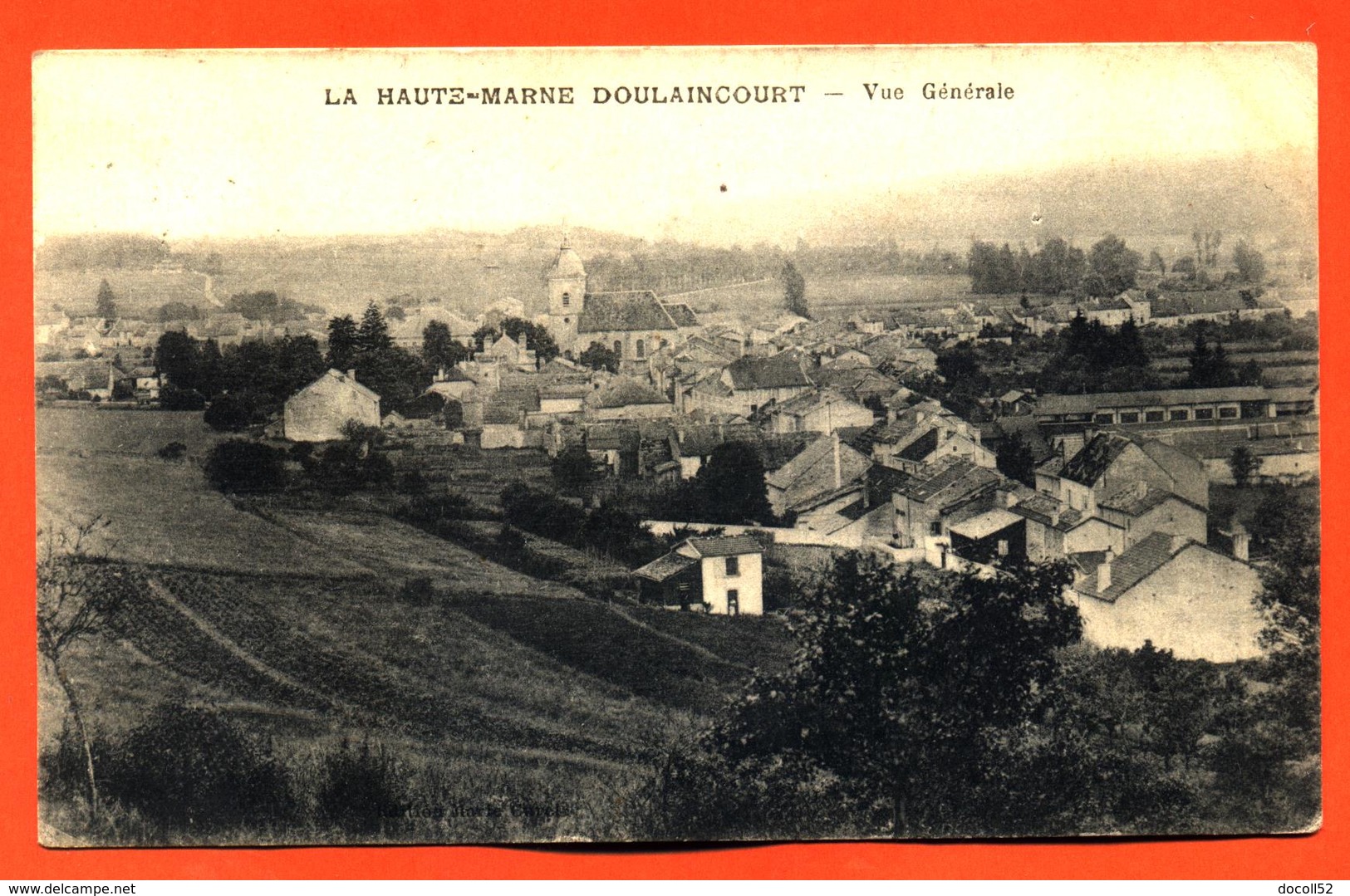 CPA 52 Doulaincourt " Vue Générale " - Doulaincourt