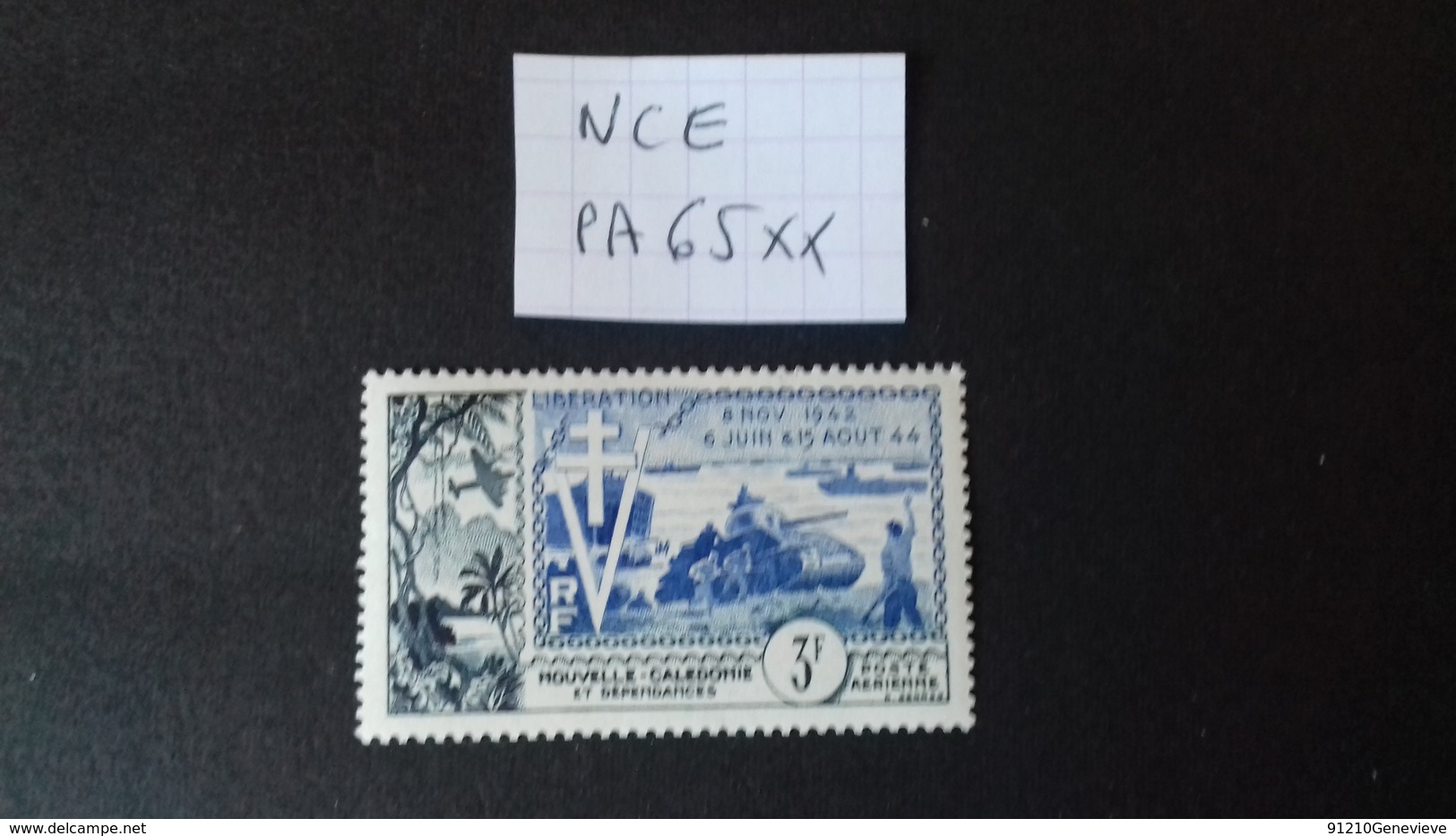 NOUVELLE CALEDONIE PA 65** - Unused Stamps