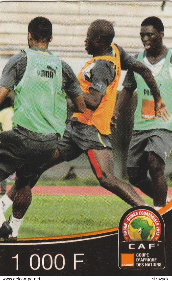 Senegal - Orange - Football Team. Gabon - Guinee Equatoriale 2012 - Sénégal