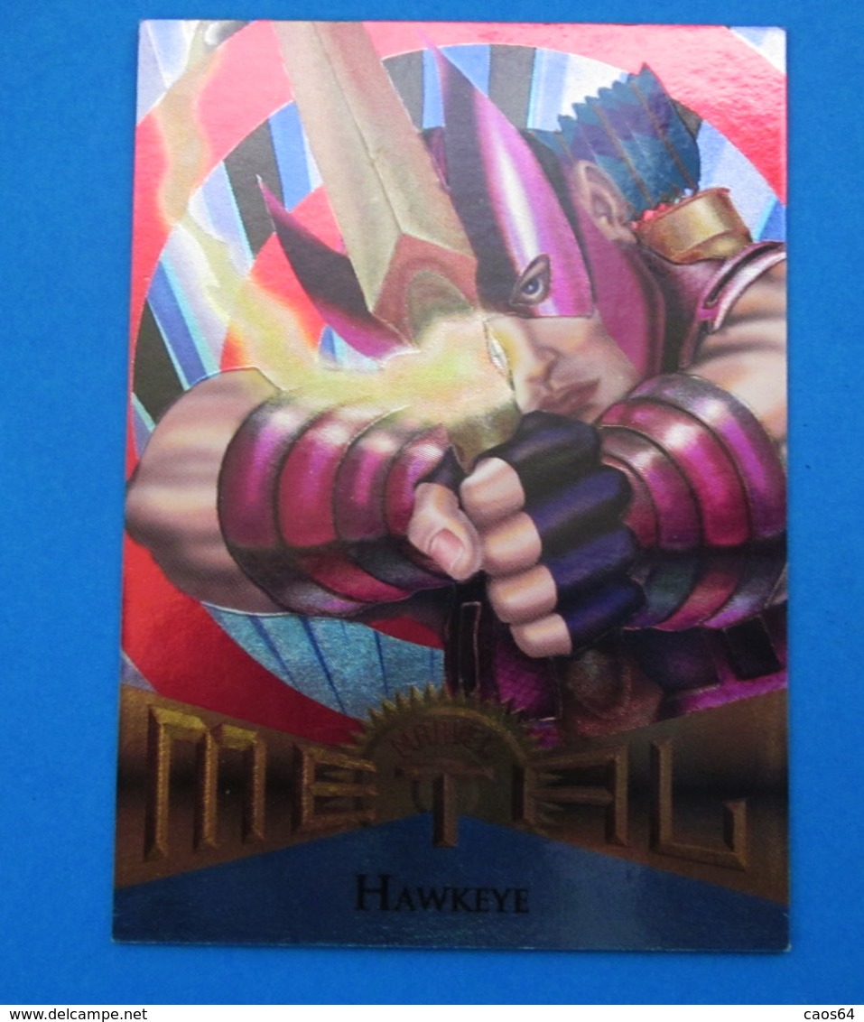 CARD METAL HAWKEYE 1995 - Marvel