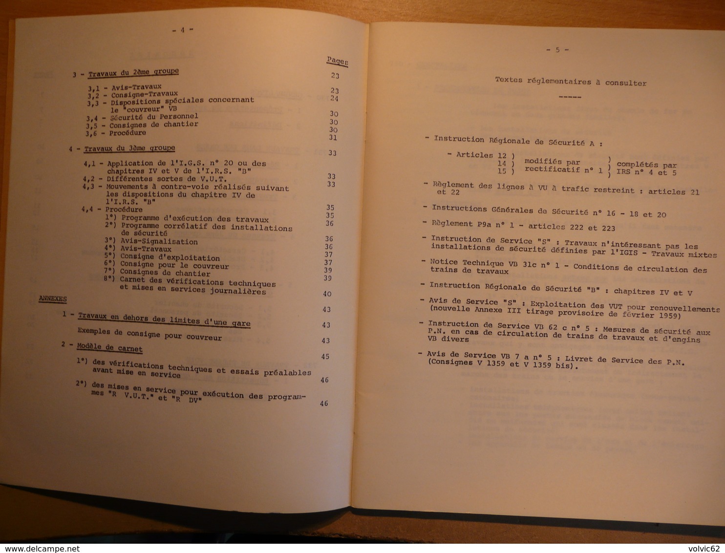 Cahier Formation Cadre Travaux Installation Autres Que De Sécurité 1967 SNCF Train Cheminot Chemin De Fer - Railway & Tramway