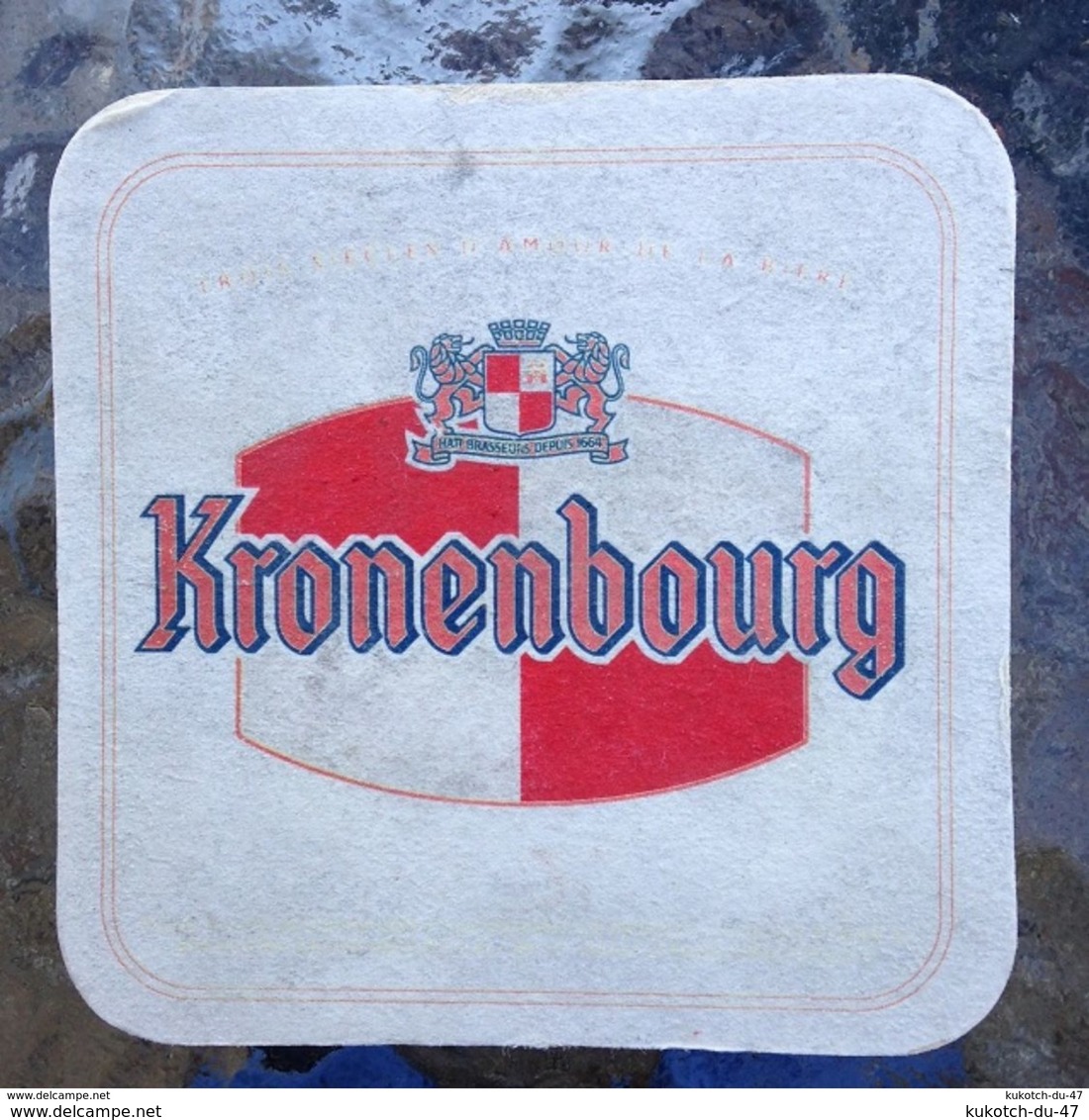 Cinq Sous-bocks Murphy's - Kaiser Bier - Pelforth - Tennent's - Kronenbourg (années 90) - Beer Mats