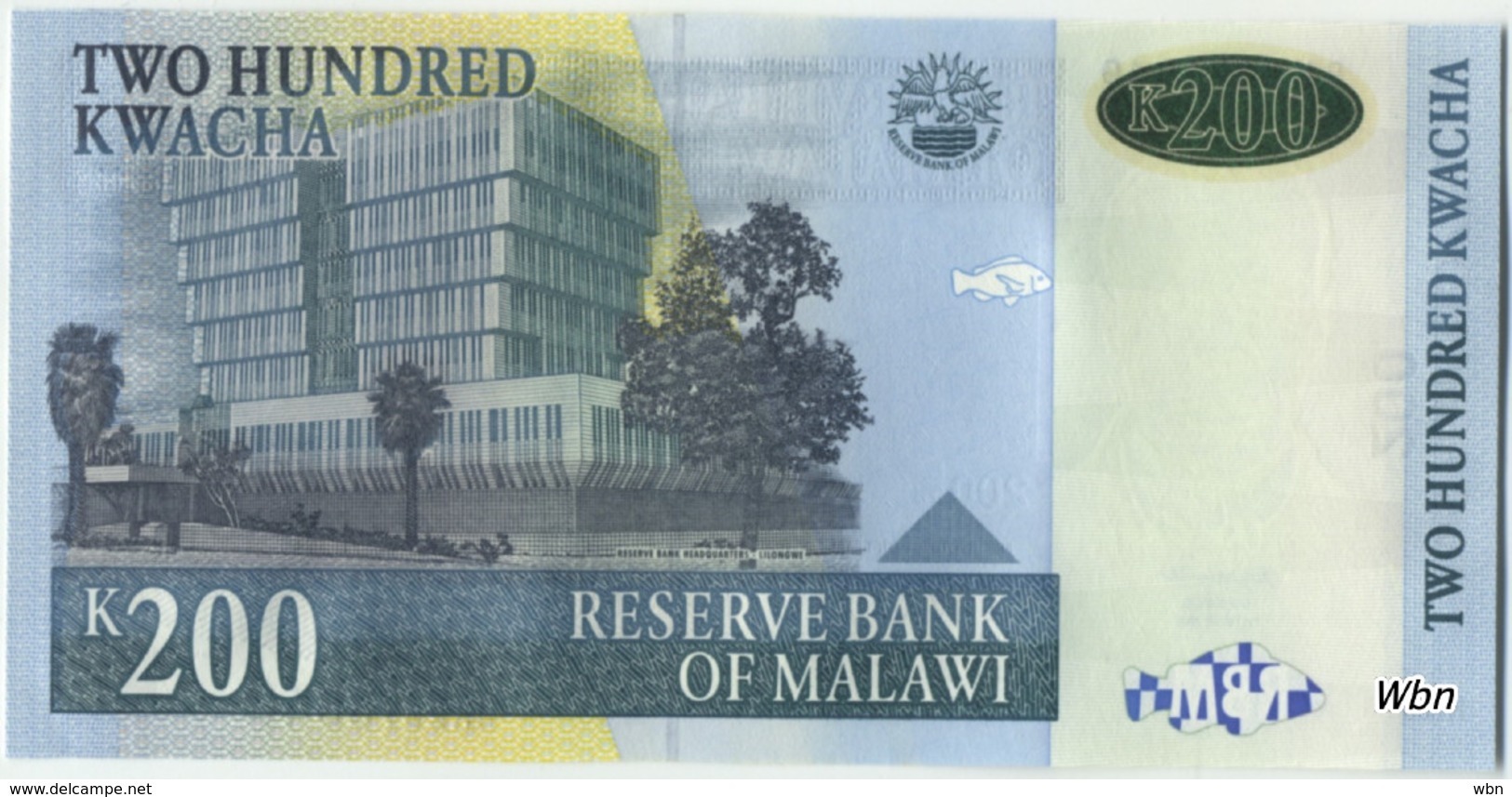 Malawi 200 Kwachas (P51) 2004 -UNC- - Malawi