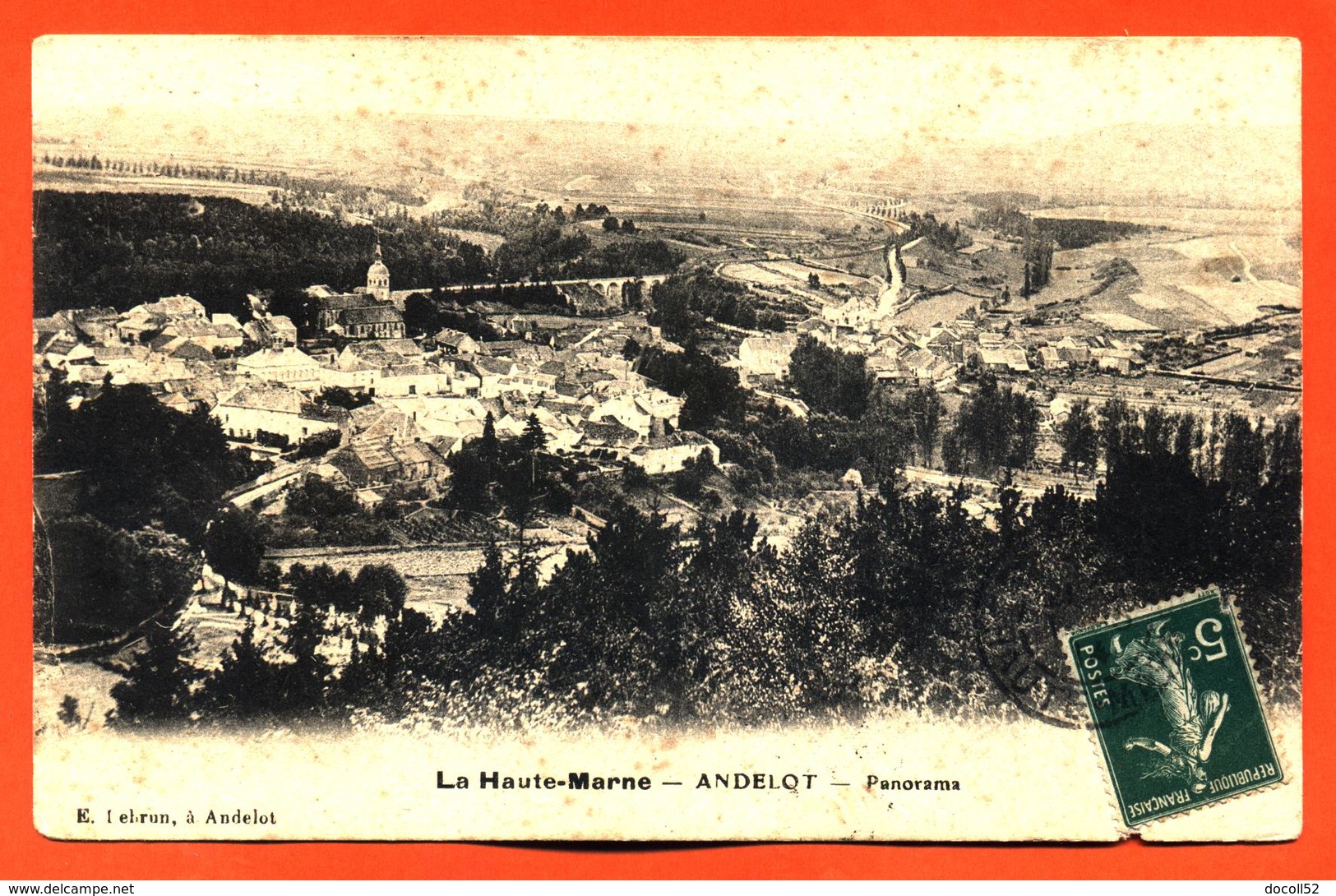 CPA 52 Andelot " Panorama " - Andelot Blancheville