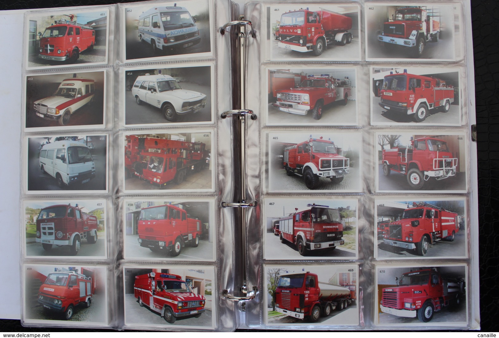 639 Photos de camions de pompiers du Portugal - Album ​complet / Coleccao de Viaturas dos Bombeiros Portugueses /2004