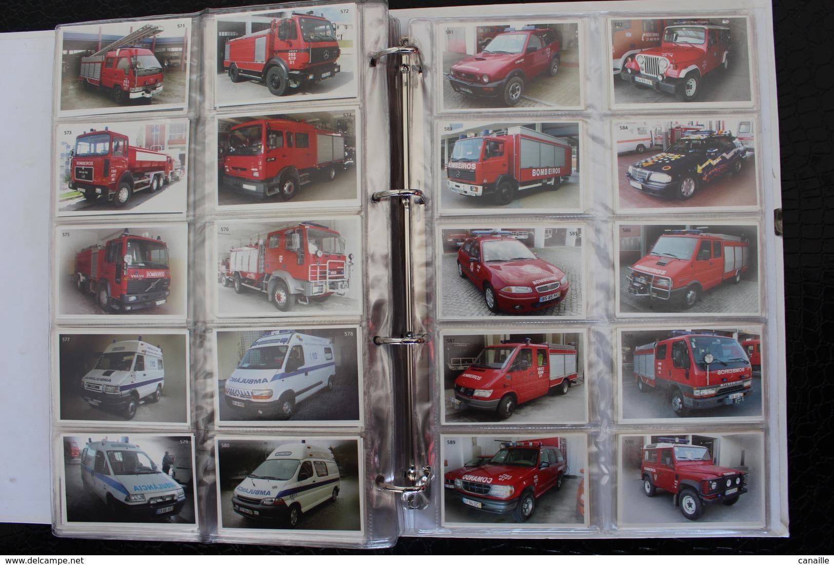 639 Photos de camions de pompiers du Portugal - Album ​complet / Coleccao de Viaturas dos Bombeiros Portugueses /2004