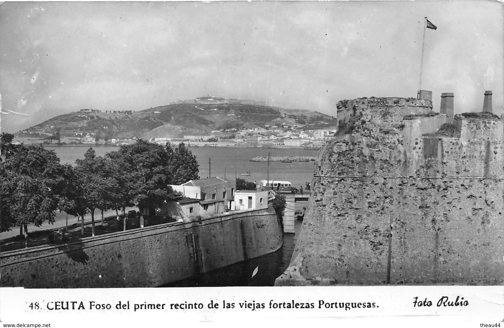 ¤¤   -   ESPAGNE  -   CEUTA Foso Del Primer Recinto De Las Viejas Fortalezas Portuguesas  -  ¤¤ - Ceuta