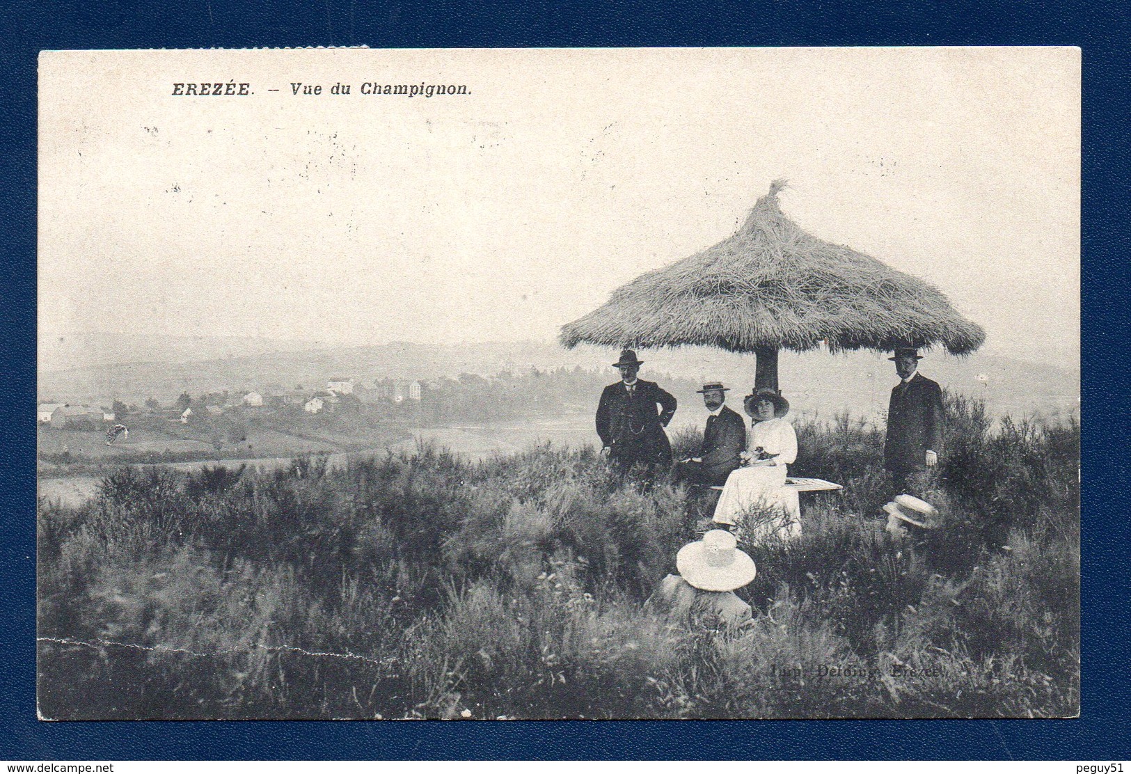 Erezée. Vue Du Champignon. 1931 - Erezée