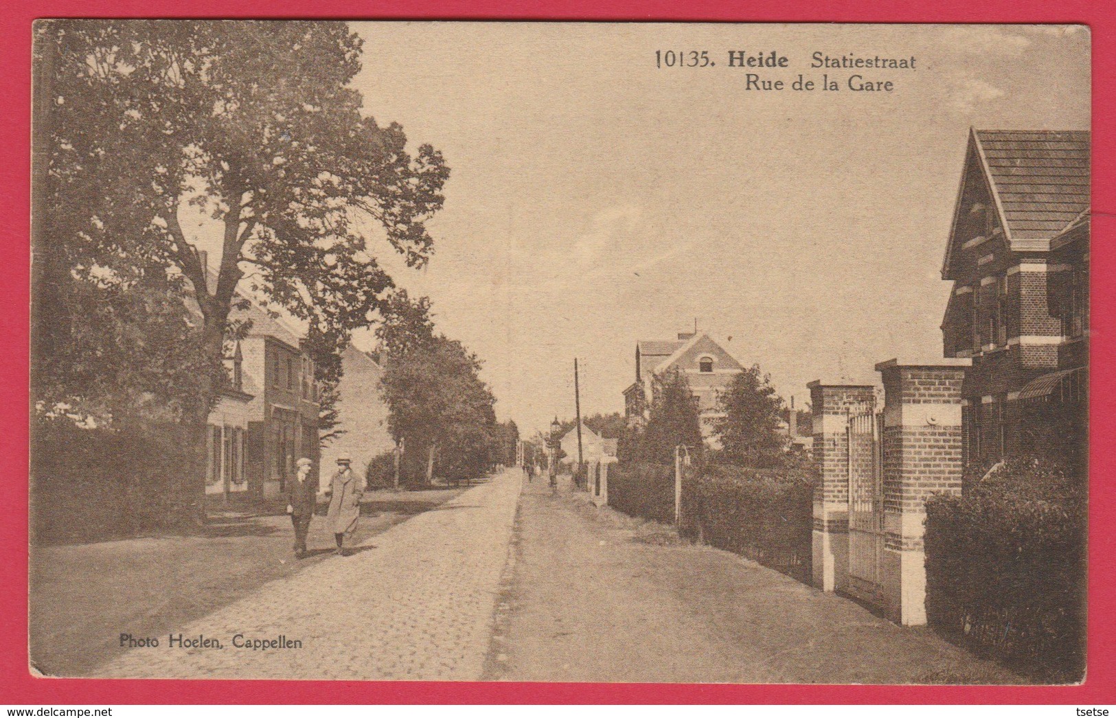 Heide - Statiestraat - 1931 ( Verso Zien ) - Dessel