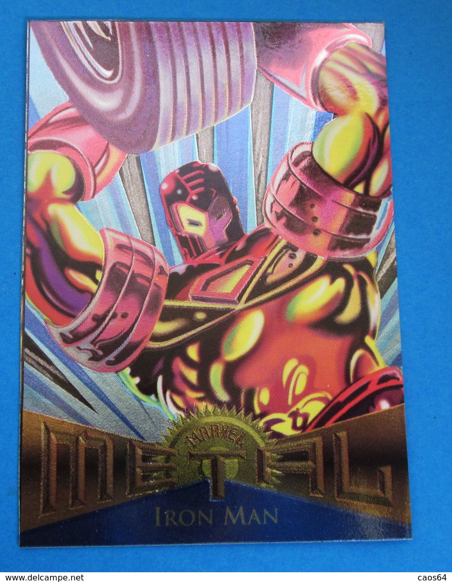 IRON MAN CARD METAL 1995 - Marvel