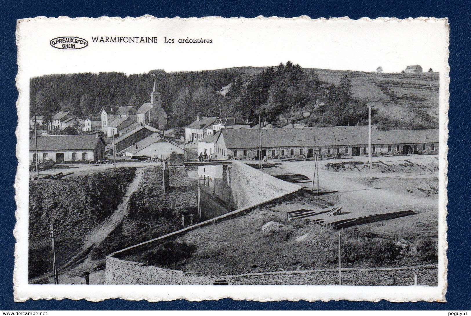 Warmifontaine. Eglise Saint. Martin. Les Ardoisières. Ouvriers. - Neufchâteau