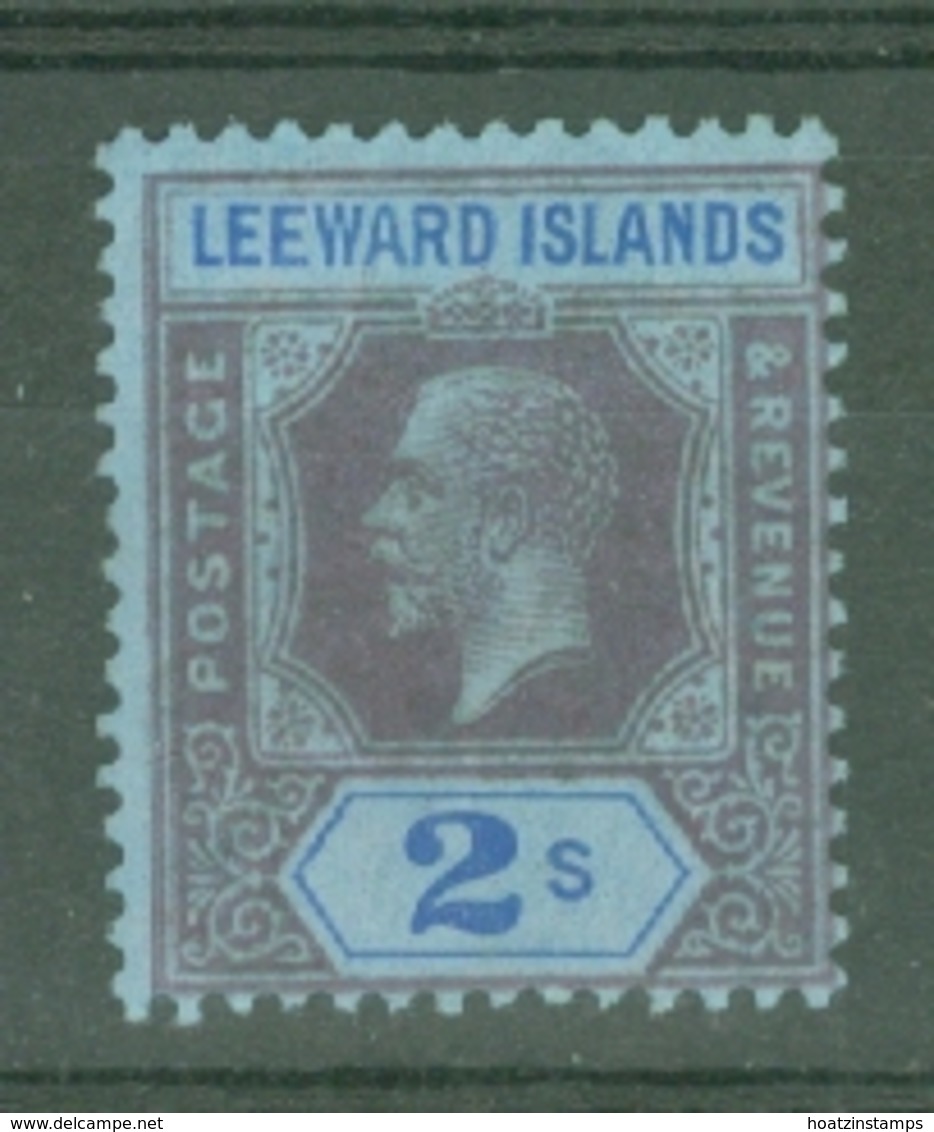 Leeward Is.: 1912/22   KGV   SG55    2/-      MH - Leeward  Islands