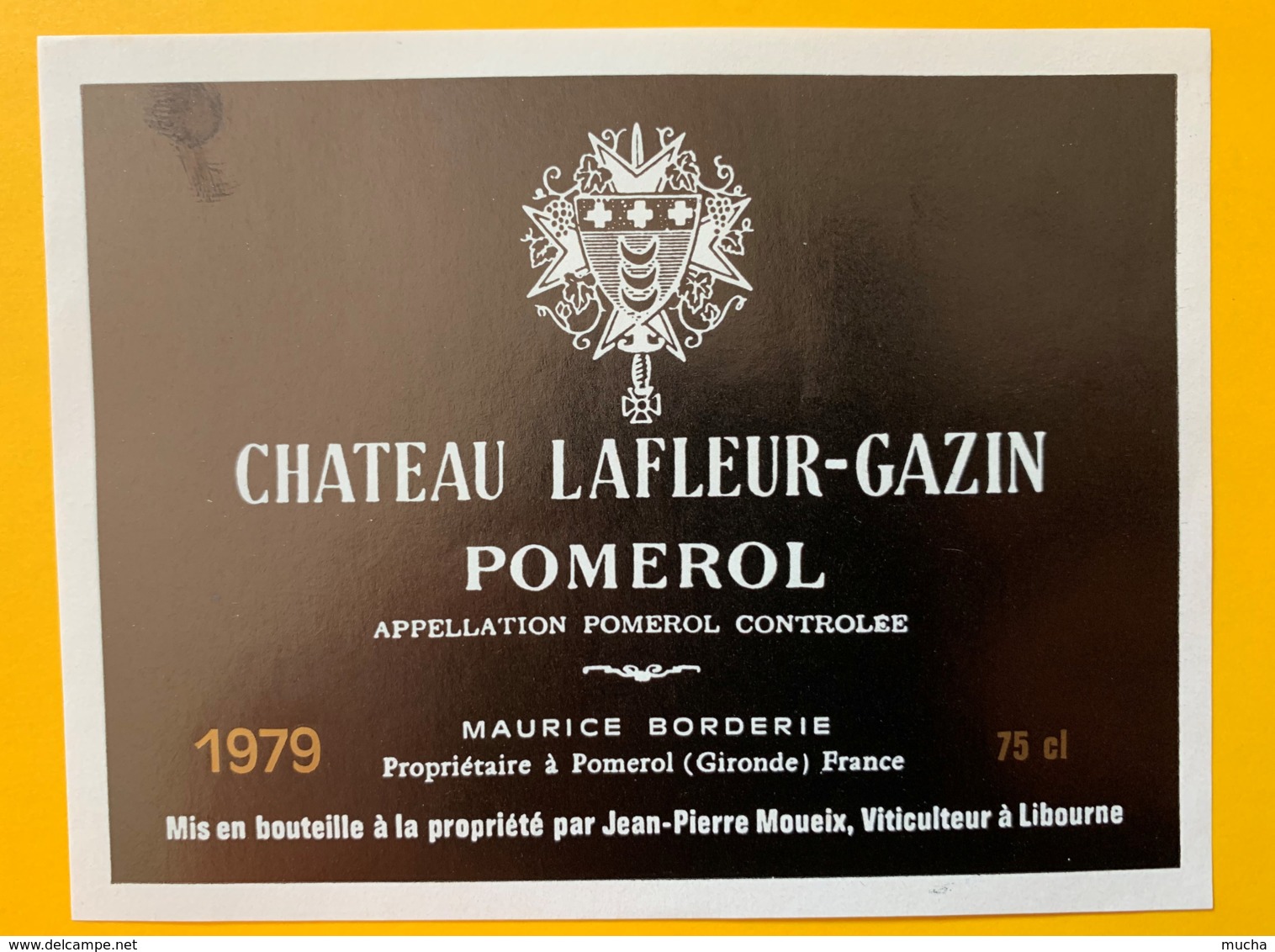 10208 - Château Lafleur-Gazin 1979  Pomerol - Bordeaux