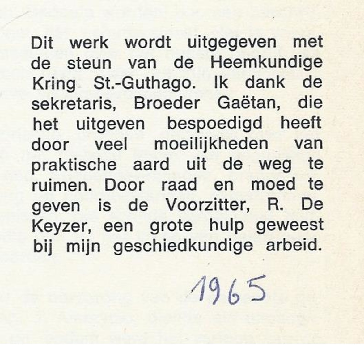 1965 KOUDEKERKE - HEIST M. COORNAERT TOPOGRAFIE... BEVAT 4 UITVOUWBARE KAARTEN - BIJGEVOEGD: KRANTEKNIPSEL 1968 - Histoire