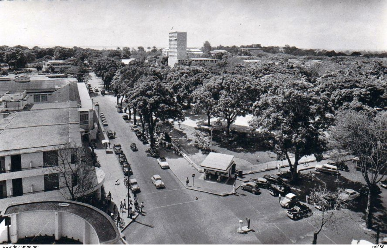 1 AK Elfenbeinküste Côte D'Ivoire * Abidjan - Boulevard Antonetti * HOA-QUI Karte - Ca. 50iger Jahre * - Elfenbeinküste