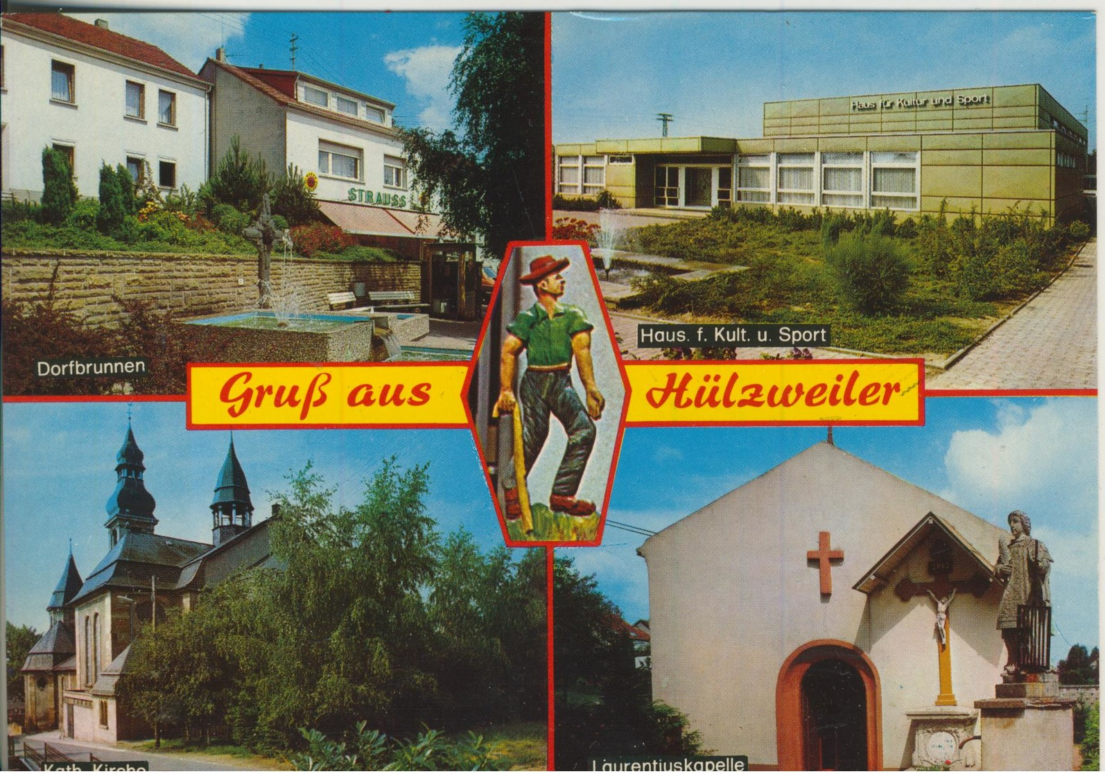 Hülzweiler / Saar V. 1974  4 Ansichten  (56241) - Other & Unclassified