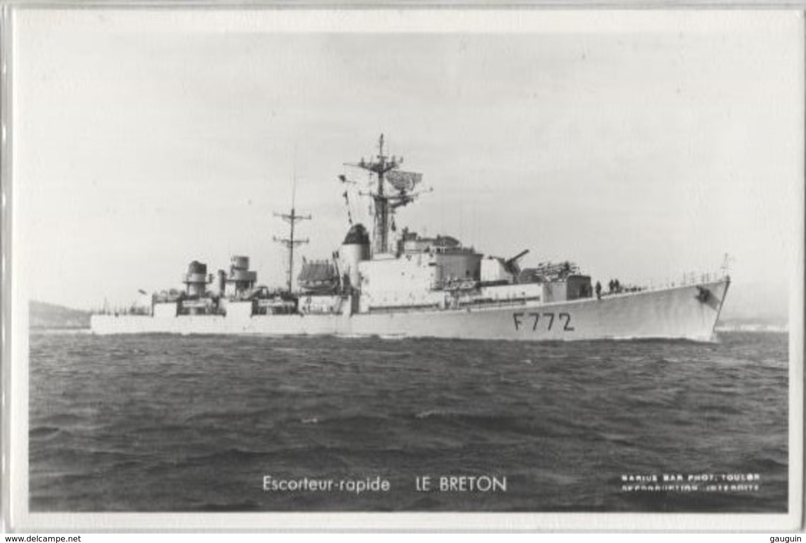 CPSM - LE BRETON - ESCORTEUR RAPIDE - Edition Marius Bar - Warships