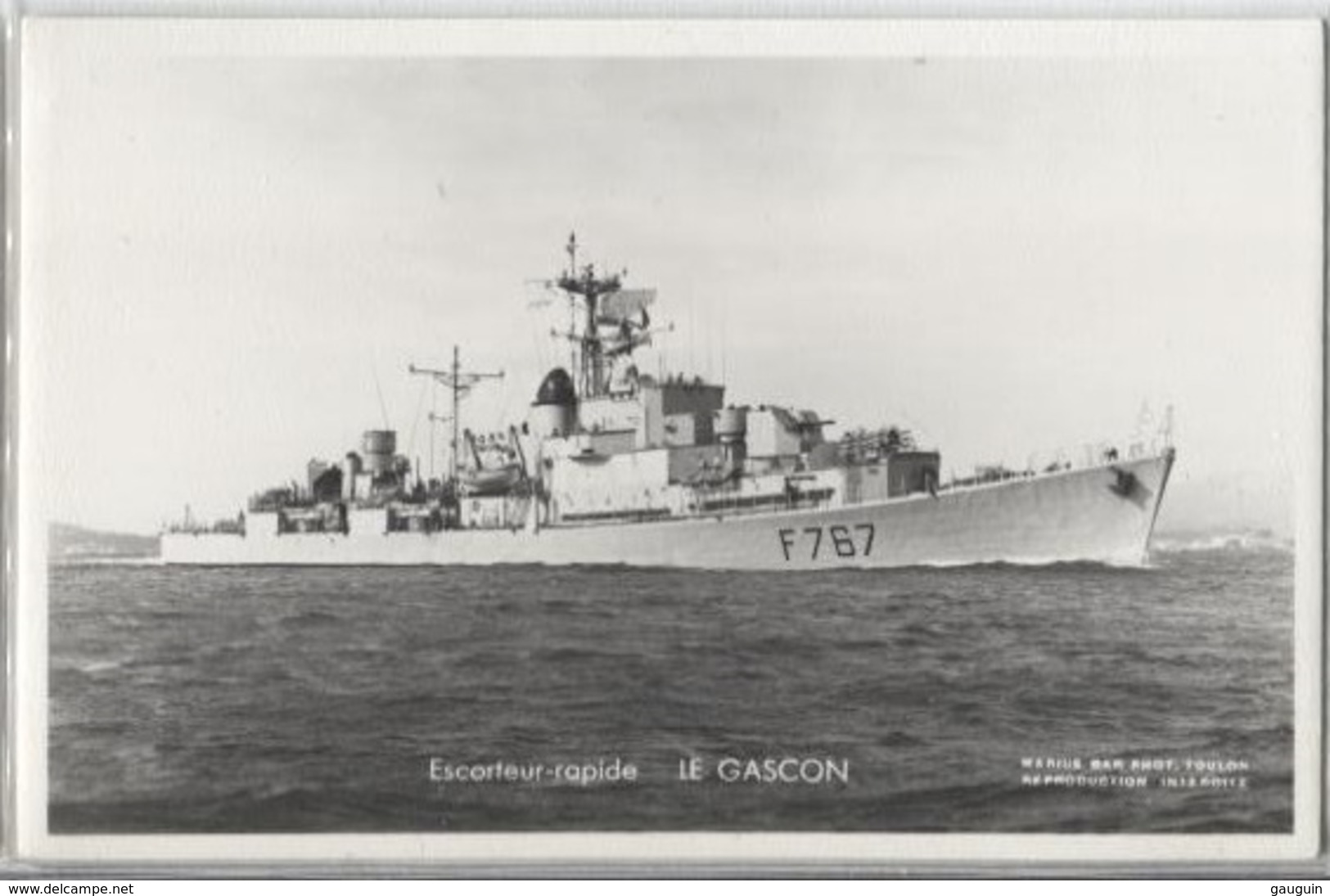 CPSM - LE GASCON - ESCORTEUR RAPIDE - Edition Marius Bar - Warships