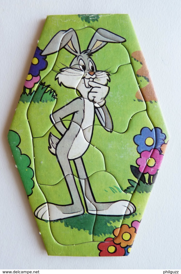 RARE PUZZLE SIX DE SAVOIE WARNER N°03 1976 BUGS BUNNY - Puzzels