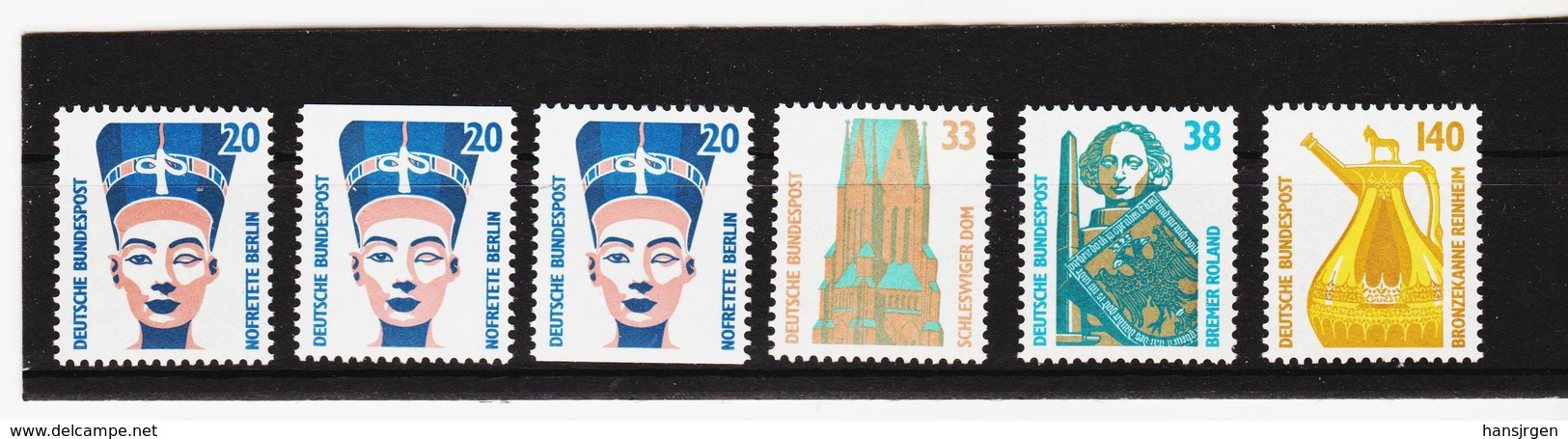 LKA325 DEUTSCHLAND - BRD 1989 Michl 1398/01 ** Postfrisch SIEHE ABBILDUNG - Ungebraucht