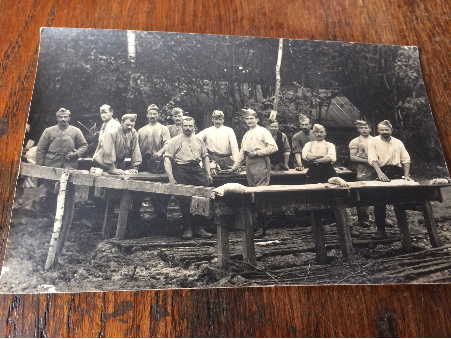 CARTE PHOTO - KRIEGEFANGENENLAGERS  GARDELEGEN-CAMP DE PRISONNIERS DE GUERRE E GARDELEGEN -ALLEMAGNE - Guerra 1914-18