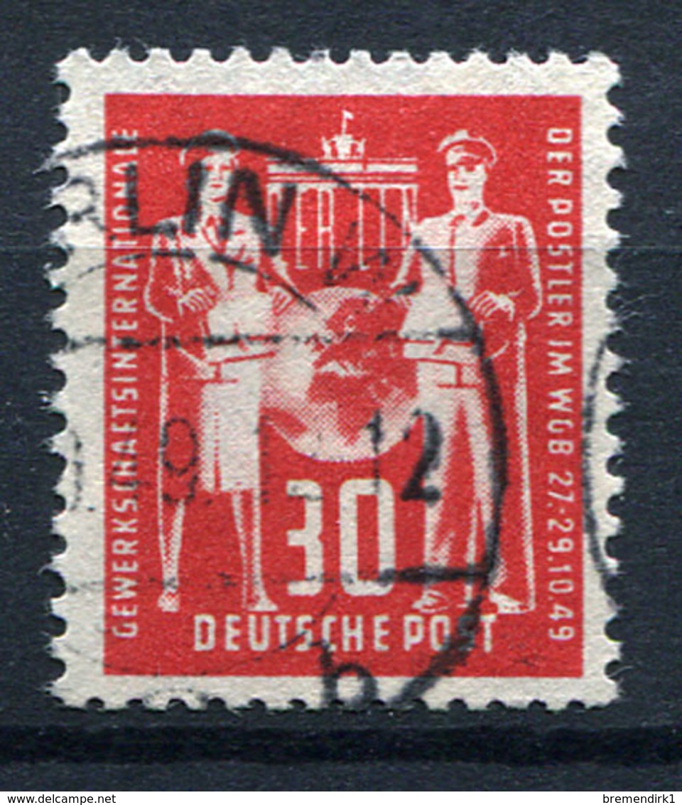 43782) DDR # 244 A Gestempelt GEPRÜFT Aus 1949, 40.- € - Gebraucht