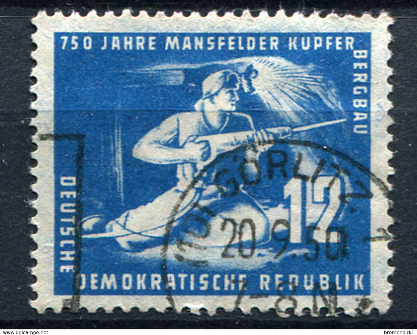 43794) DDR # 273 A Gestempelt GEPRÜFT Aus 1950, 16.- € - Gebraucht