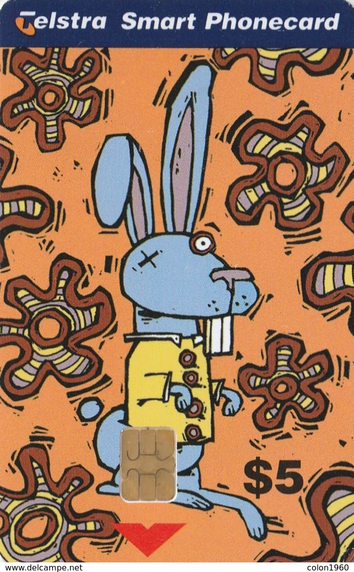 TARJETA TELEFONICA DE AUSTRALIA. Rabbit (Exp. 11/2001). 99005011N. CHIP C (010). - Australia