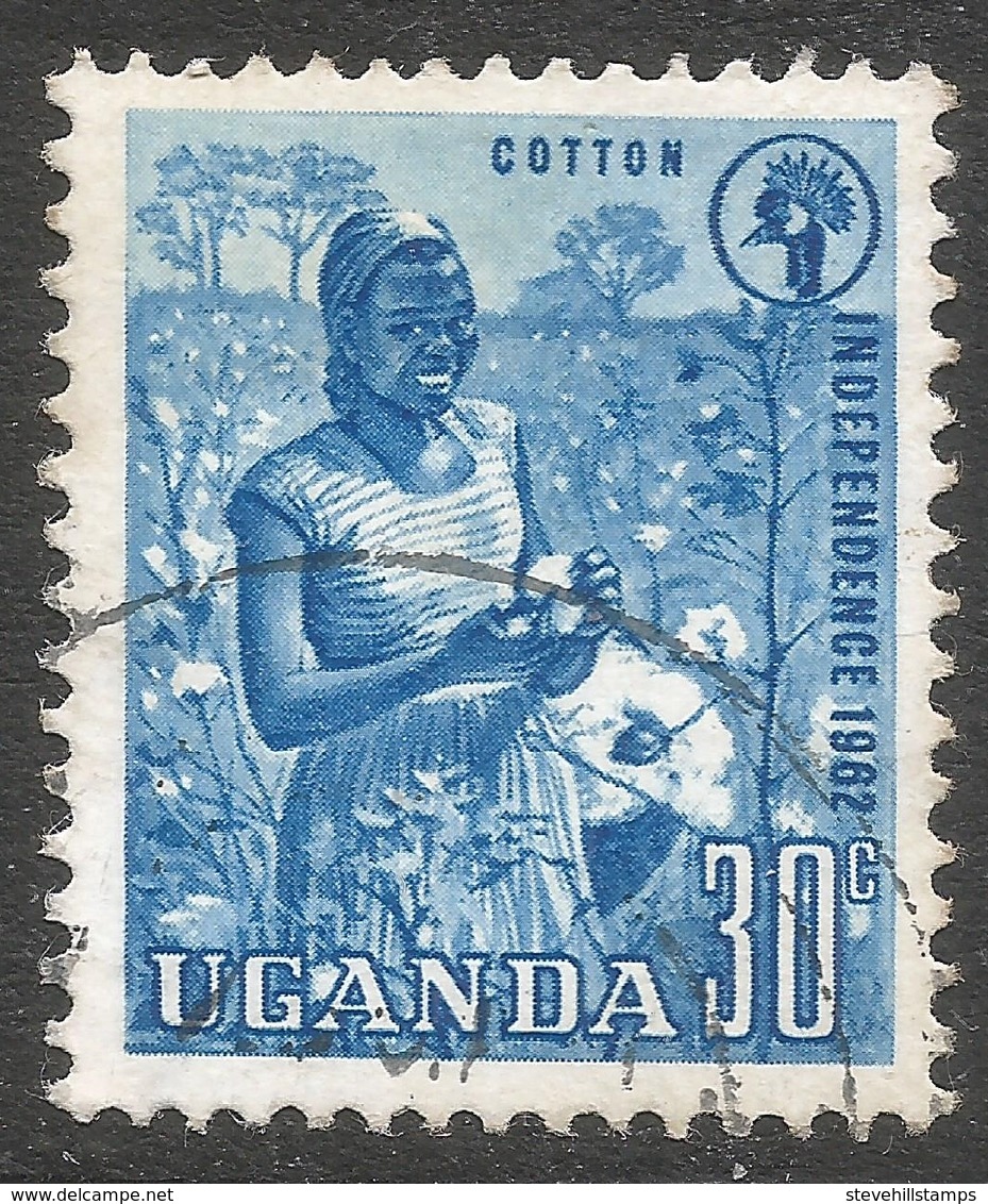 Uganda. 1962-64 Independence. 30c Used. SG 103 - Uganda (1962-...)