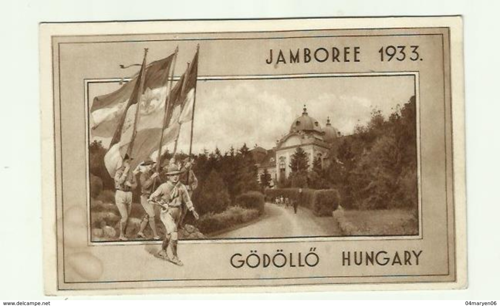 **1 X Souvenir **------------"" JAMBOREE  1933 "" ---------------- - Scoutisme