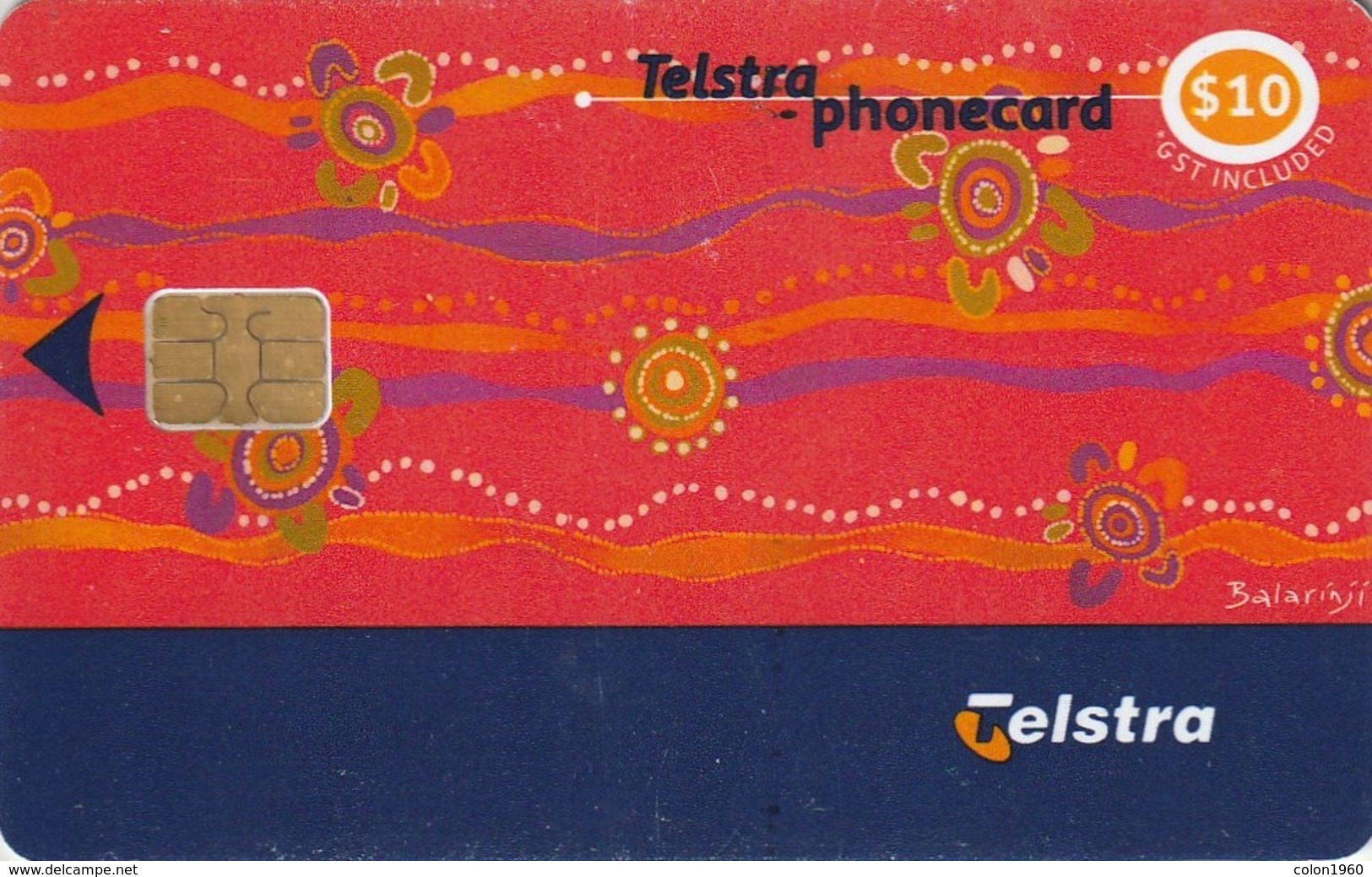 TARJETA TELEFONICA DE AUSTRALIA. Aboriginal Art (Exp.Sep'04). 01010008N. (024). - Australia