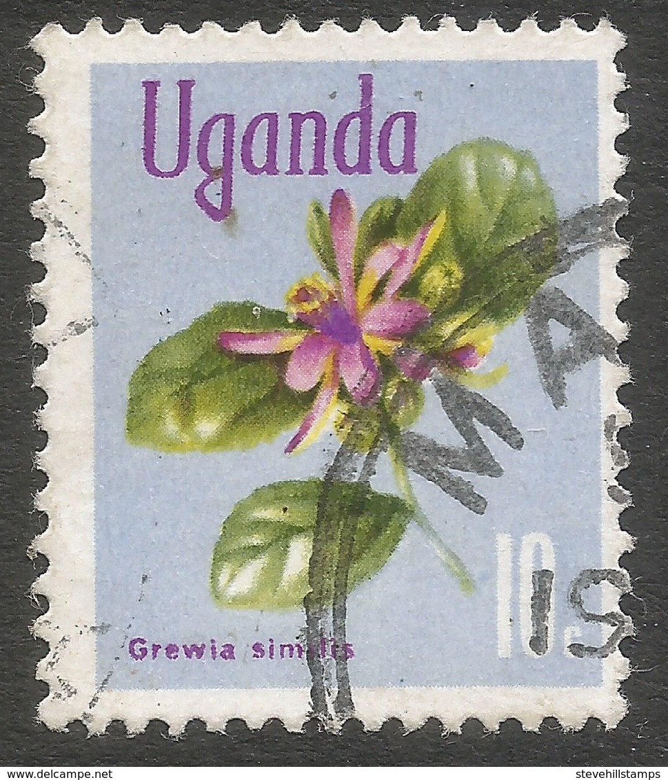 Uganda. 1969 Flowers. 10c Used. SG 132 - Uganda (1962-...)