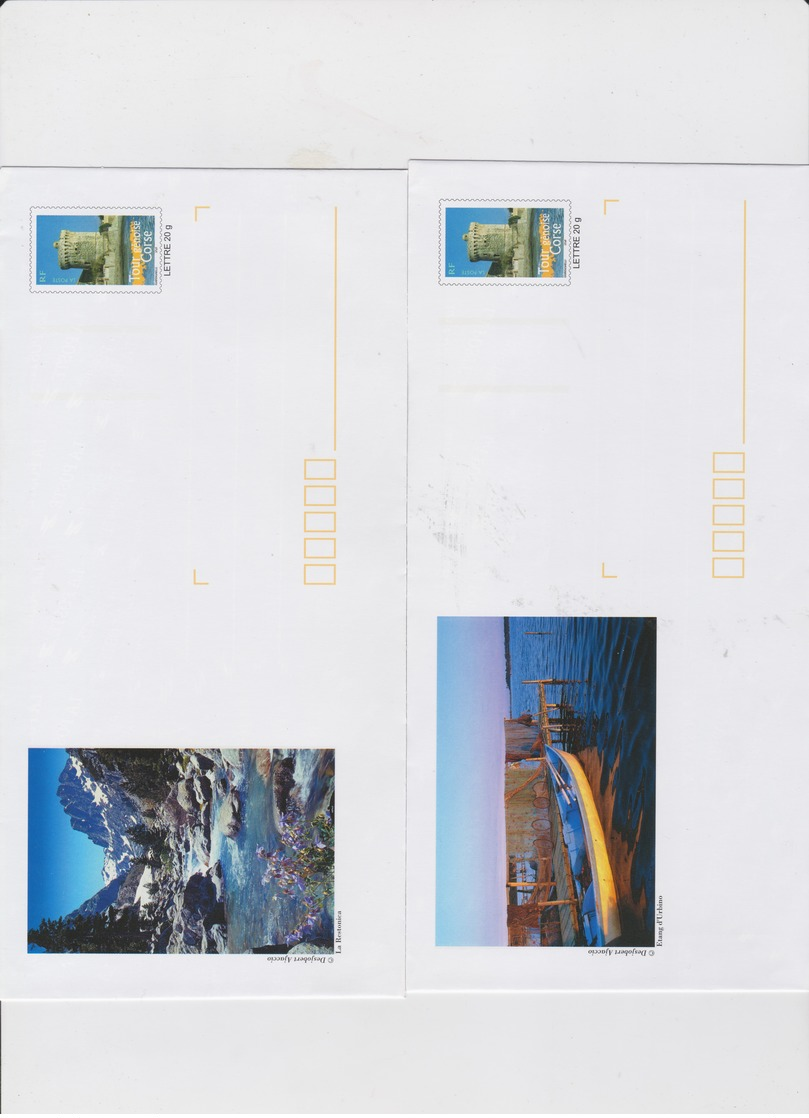 FRANCE 5 Enveloppes PAP Prêt à Poster Couleurs De La Corse°YT 3598 Sous Blister - 2004 - Prêts-à-poster: Other (1995-...)