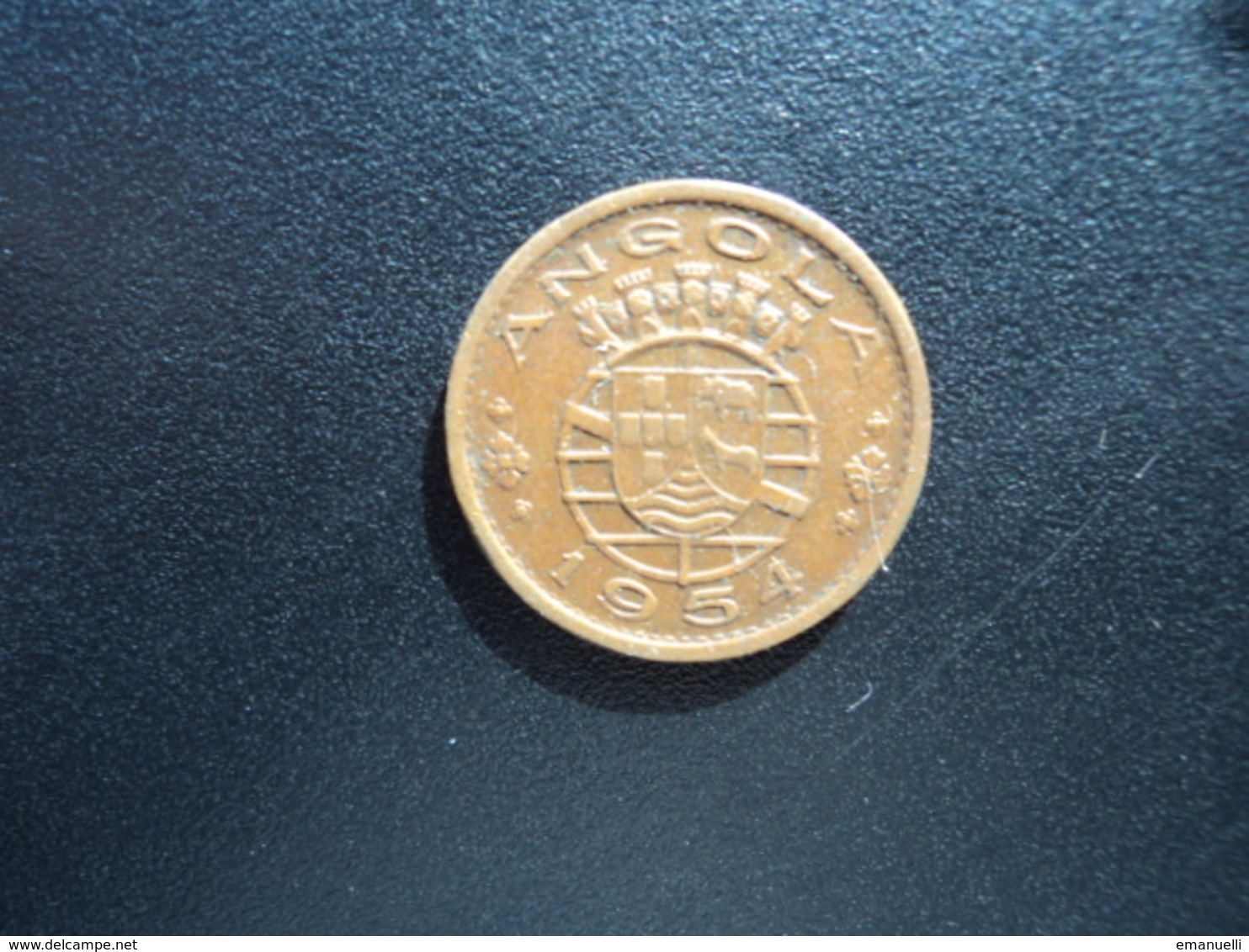 ANGOLA : 50 CENTAVOS   1954    KM 75     TTB - Angola