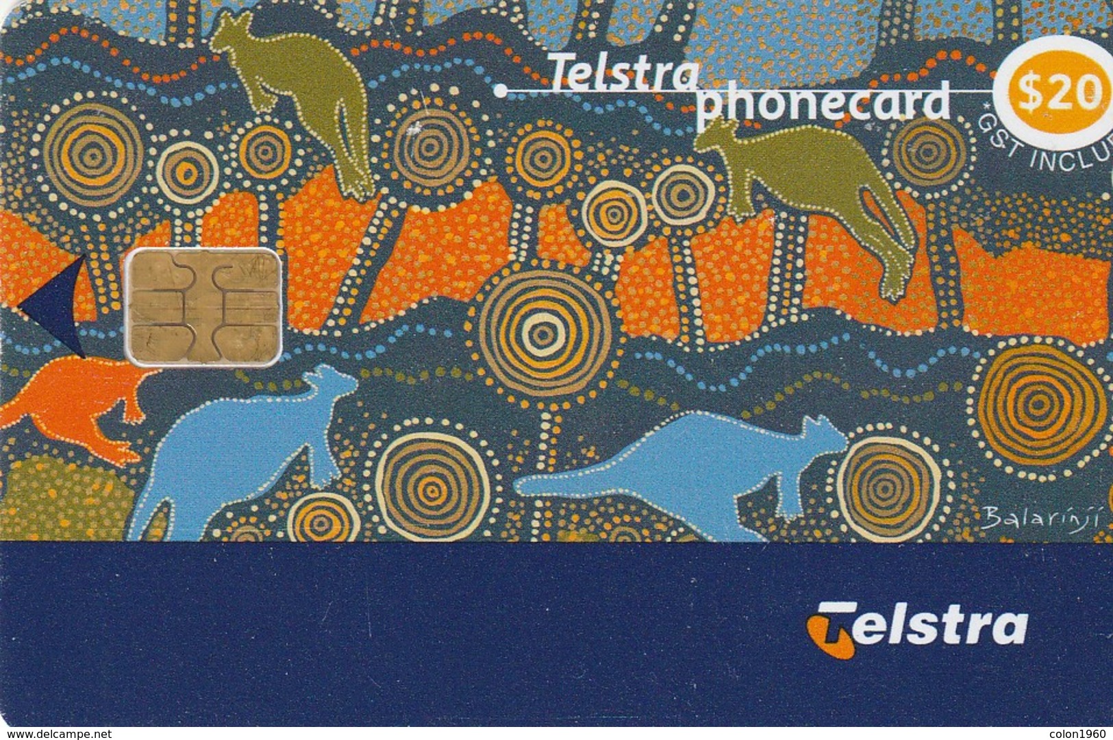 TARJETA TELEFONICA DE AUSTRALIA. Kangaroo Journey (Exp.Feb'04). 01020009N. (054). - Australia