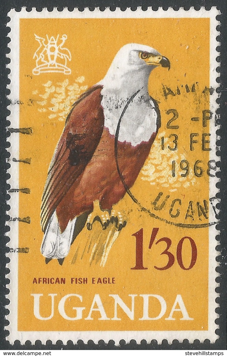 Uganda. 1965 Birds. 1/30 Used. SG 122 - Uganda (1962-...)